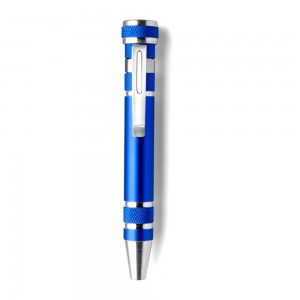 Śrubokręt w kształcie długopisu z 4 płaskimi i 4 k
